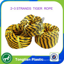 Chine usine 2 brins 3 brins polyéthylène Tiger Rope